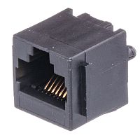 Разъём RJ-45 гнездо на плату, 8P8C, тип 3 TJ3-8P8C