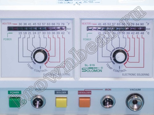 Паяльная станция Solomon для пайки/выпаивания фото 6